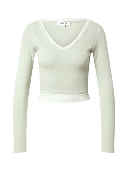Лонгслив About You JARA SHIRT, цвет Mint