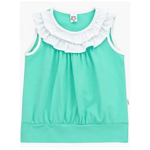 Футболка Mini Maxi, хлопок, размер 116, зеленый