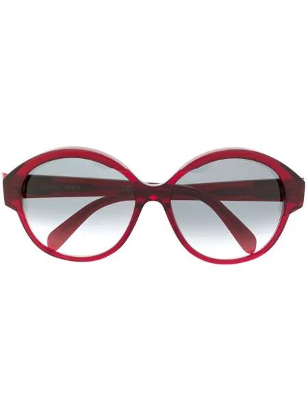 Celine Eyewear солнцезащитные очки Maillons Triomphe в круглой оправе