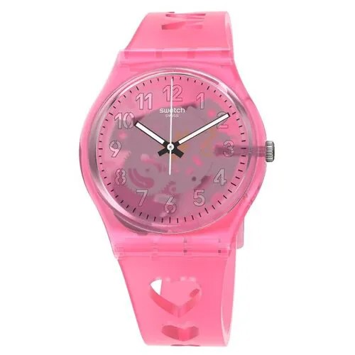 Наручные часы swatch gz354, розовый