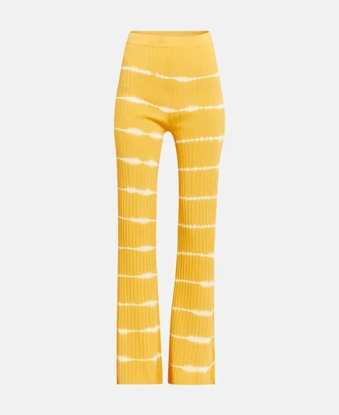 Трикотажные брюки Sandro, желтый