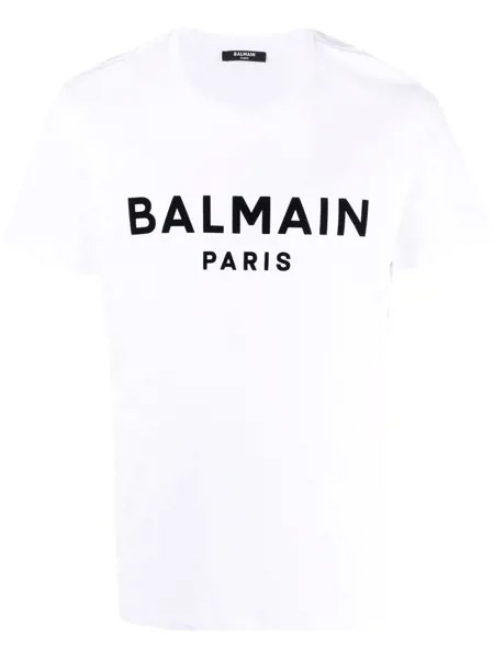 Balmain футболка с логотипом