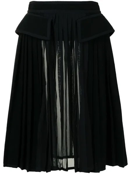 Givenchy Pre-Owned плиссированная юбка