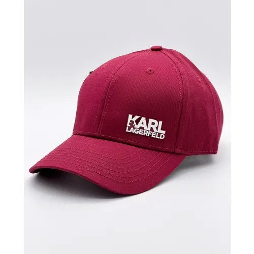 Бейсболка Karl Lagerfeld, размер OneSize, бордовый