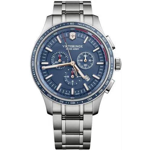 Наручные часы VICTORINOX V241817, серебряный, синий