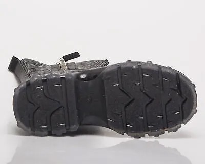 BRONX Jaxstar Track Bikerboot Женская черная повседневная обувь для образа жизни Ботинки