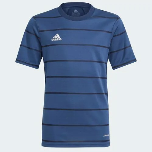 Футболка adidas, размер 116, синий