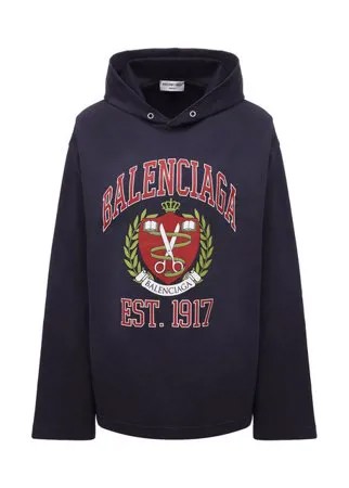Хлопковое худи Balenciaga