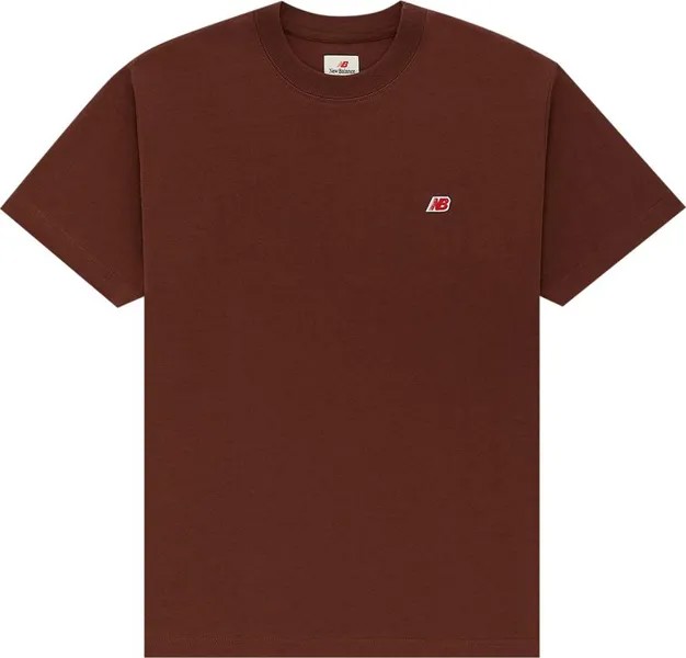 Футболка New Balance Core T-Shirt 'Rich Oak', красный