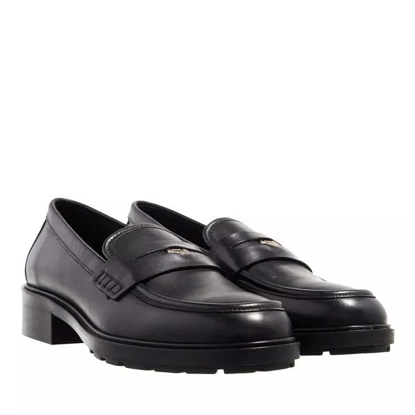 Лоферы th iconic loafer Tommy Hilfiger, черный