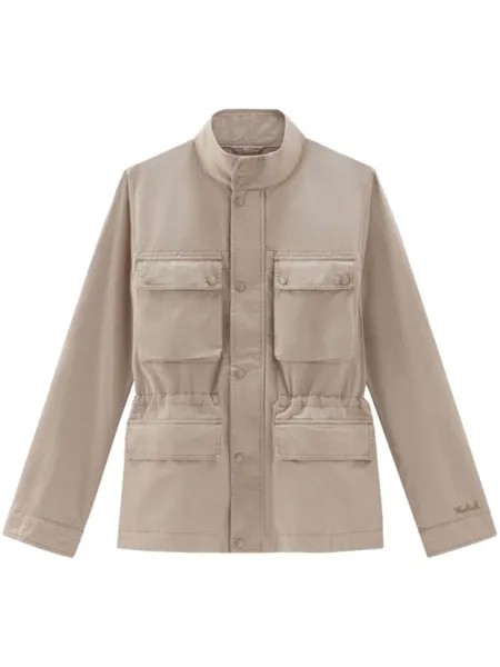 Woolrich куртка-рубашка Field, нейтральный цвет