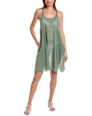 Stella Mccartney Платье длиной до колена женское зеленое Xs