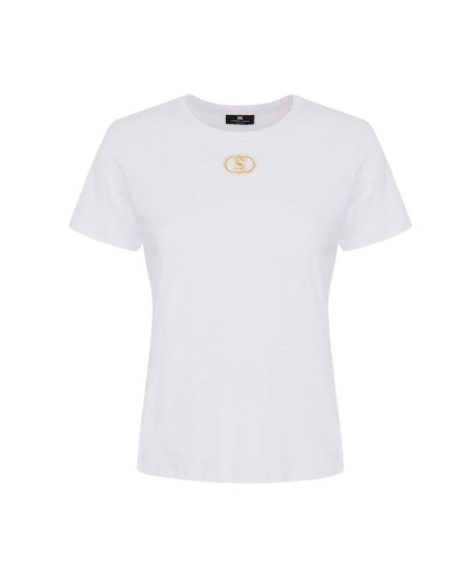 Футболка Elisabetta Franchi, белый