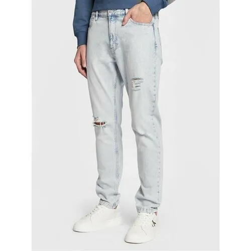 Джинсы Calvin Klein Jeans, размер 36 [JEANS], голубой