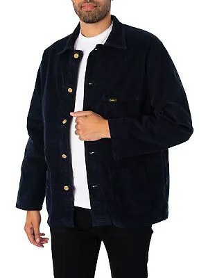 Мужская верхняя рубашка из тонкого вельвета во французском стиле Lois Jeans, синяя