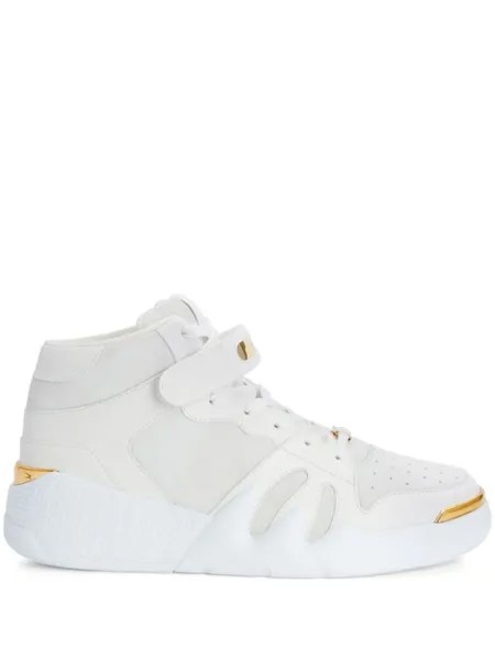 Кеды Giuseppe Zanotti Talon, белый/золотой