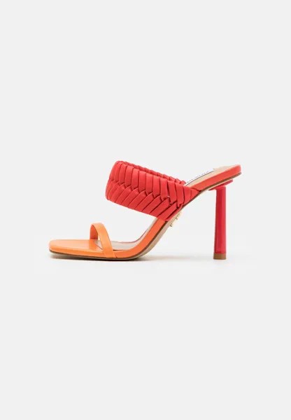 Туфли-мюли на высоком каблуке ENAMOR Steve Madden, цвет red/orange