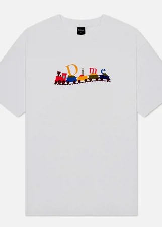 Мужская футболка Dime Classic Train, цвет белый, размер S