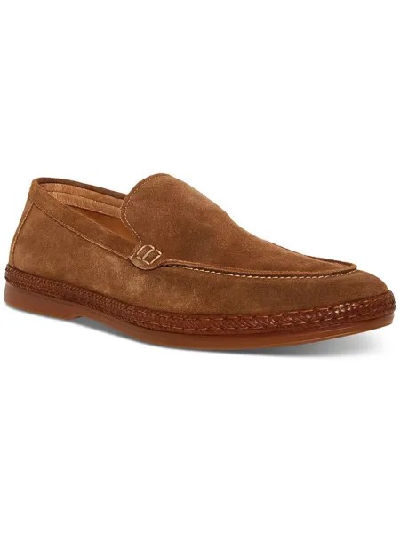 Мужские замшевые лоферы Steve Madden, цвет Tobacco Suede