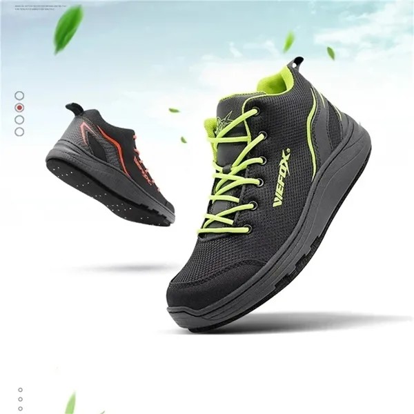 Оригинальные ботинки WeFox для ловли нахлыстом, фетровая обувь, Нескользящие сапоги с фетровыми гвоздями, обувь для активного отдыха, охоты, Походов, Кемпинга