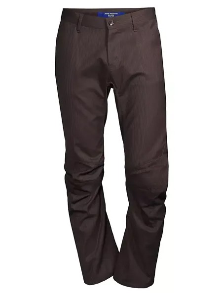 Шерстяные брюки Junya Watanabe, коричневый