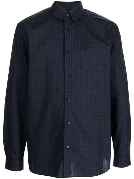 FRED PERRY рубашка в клетку гингем