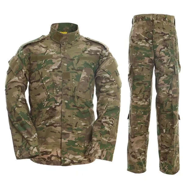 Камуфляжная Военная униформа для взрослых мужчин, тактическая Боевая куртка, тренировочный армейский костюм спецназа, брюки-карго