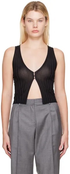 Эксклюзивная черная майка SSENSE Aya Muse