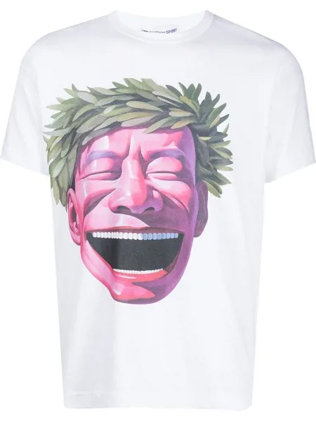 Comme Des Garçons Shirt футболка с графичным принтом