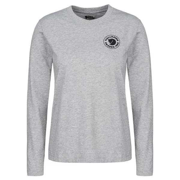 Лонгслив Fjällräven, цвет Grey-Melange