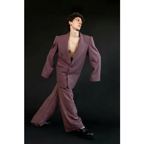 Пиджак , размер M, фиолетовый