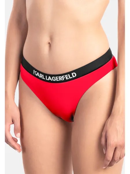 Плавки бикини Karl Lagerfeld, красный