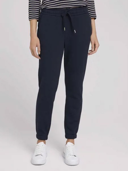 Спортивные брюки женские TOM TAILOR 1027045 синие 34/28 DE