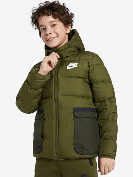 Пуховик для мальчиков Nike Sportswear, Зеленый