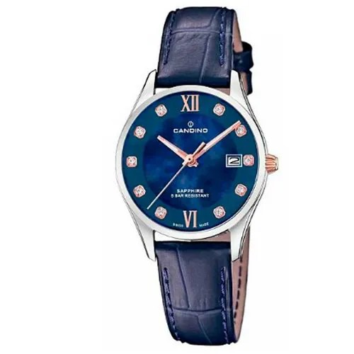 Наручные часы CANDINO Elegance Наручные часы Candino C4731/2, синий, серебряный