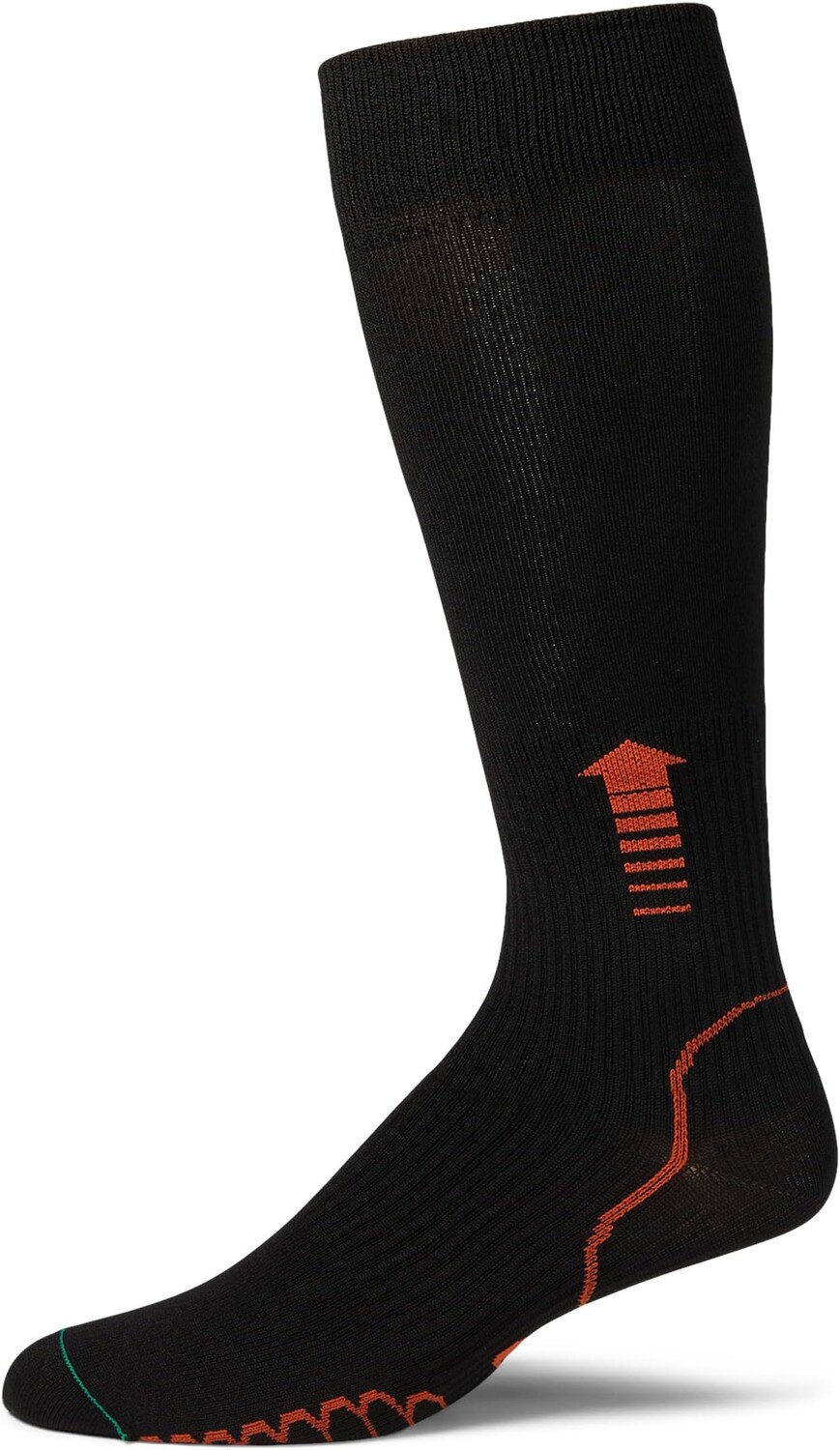 Носки Eurosock Sport Recovery Graduated Compression Over the Calf Silver, черный