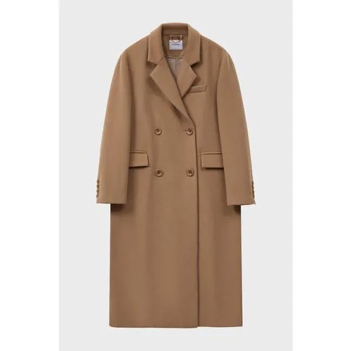 Пальто-пиджак  prav.da демисезонное, силуэт прямой, удлиненное, размер XL, мультиколор