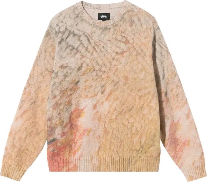 Свитер Stussy Wings Print Sweater 'Multi', разноцветный