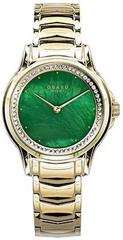 Fashion наручные  женские часы Obaku V261LEGESG. Коллекция Links