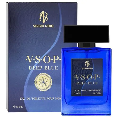 Туалетная вода Sergio Nero VSOP Deep Blue, 95 мл