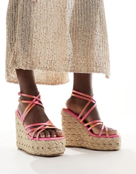 Simmi London - Akela - Эспадрильи с оранжевыми ремешками SIMMI Shoes