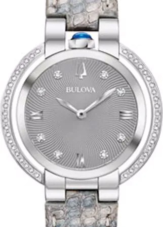 Японские наручные  женские часы Bulova 96R218. Коллекция Rubaiyat