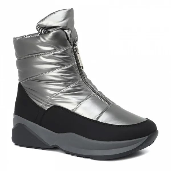 Дутики женские Tendance ZF1226-6 серебристые 41 EU