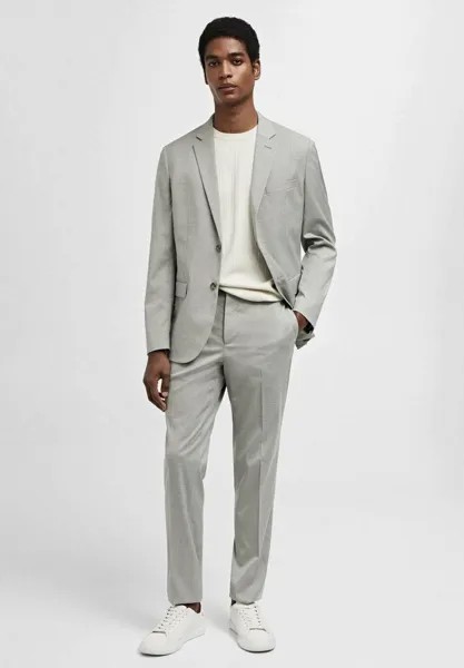 Элегантные брюки Paris Mango, зеленый