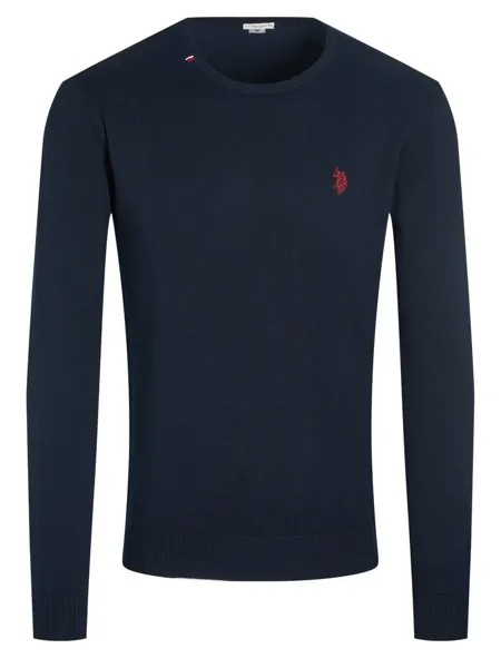 Пуловер U.S. Polo Assn., синий