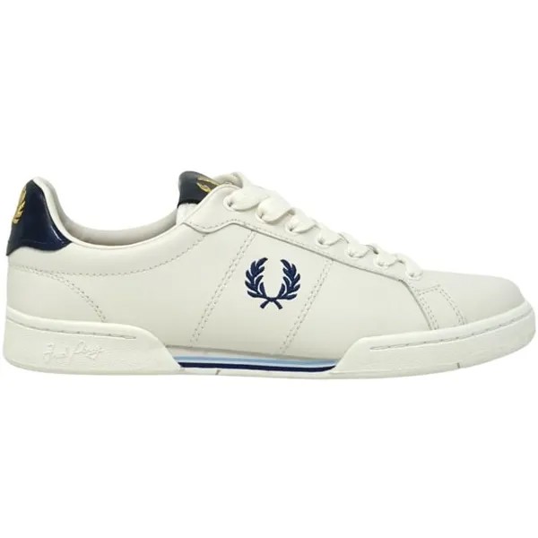 Кожаные кроссовки B1272 303 Fred Perry, белый