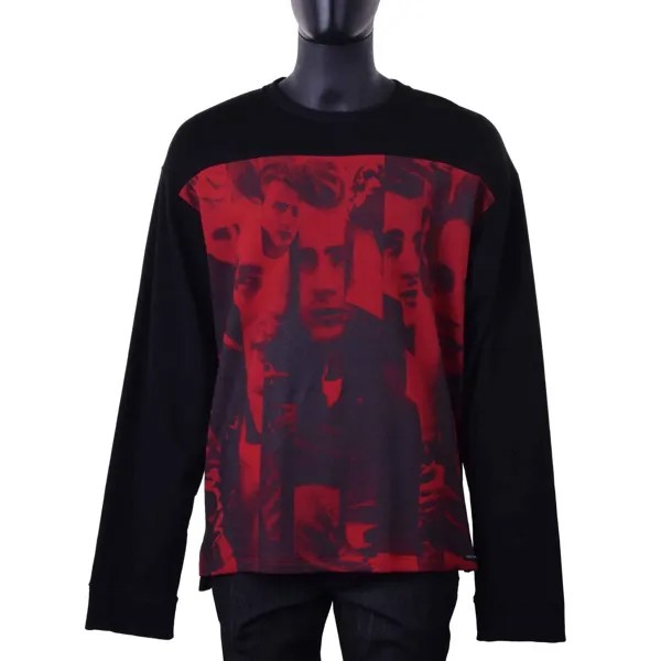 Dolce - Gabbana James Dean Sweater Толстовка Черный Красный 06067