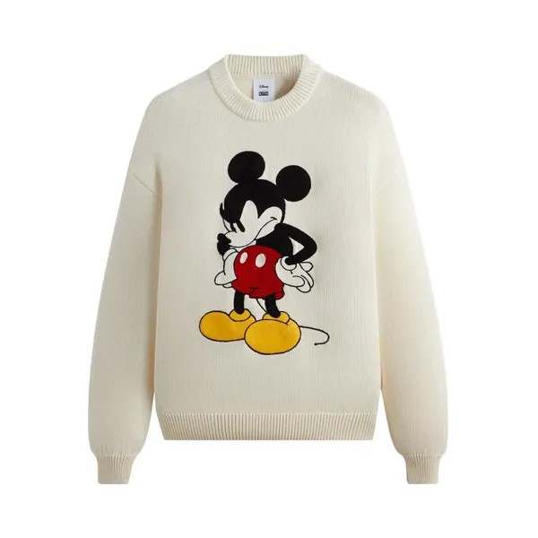 Свитер Kith For Mickey & Friends Mickey Crewneck 'Sandrift', кремовый