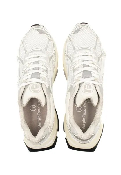 Кроссовки для соревнований Y2K Runner Sergio Tacchini, белый тофу, серебро