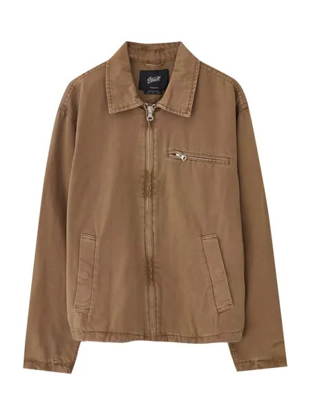 Межсезонная куртка Pull&Bear, сепия